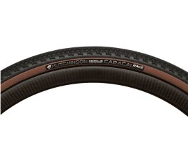 Pneu Gravel Hutchinson Caracal Race TS TLR 700x40C (40-622) Noir/Tan