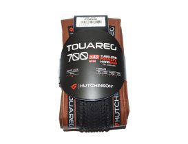 Pneu Gravel Hutchinson Touareg TS TLR 700x40C (40-622) Noir/Tan