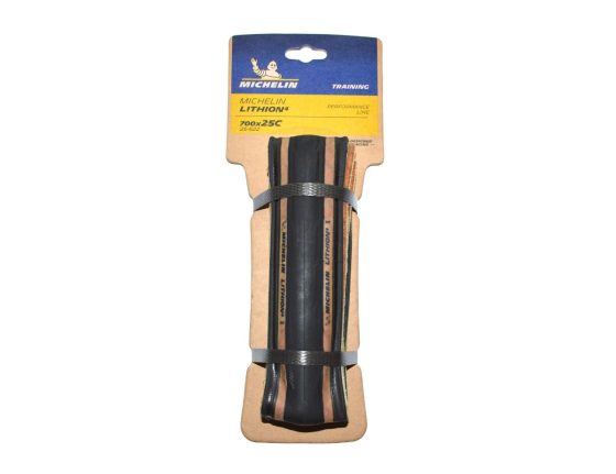 Pneu route Michelin 700X25C Lithion 4 Classic Tringle souple - (25-622)