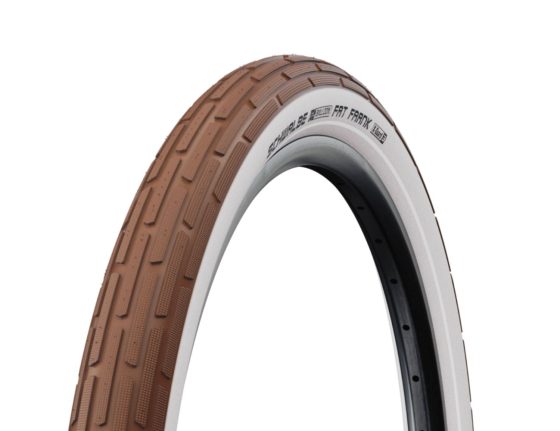 Pneu Ville Schwalbe Fat Frank TR 26x2,35 (60-559) Marron/Blanc