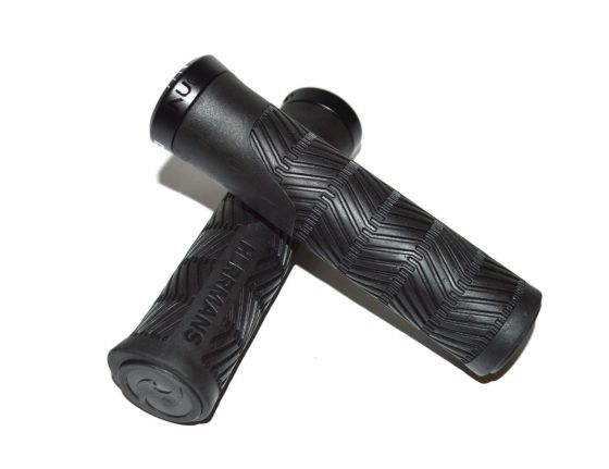 Poignées Herrmans Nucore Trail Wave 130 mm noires