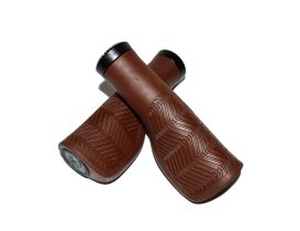 Poignées Herrmans Nucore Town Wave 130 mm marron