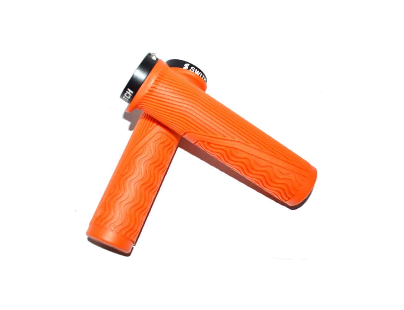 Poignées vélo ville Switch Drift orange