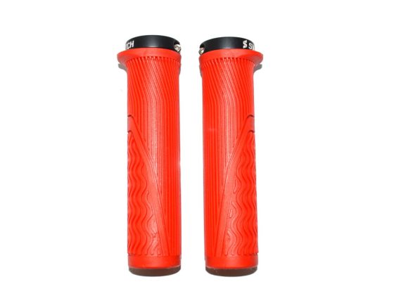 Poignées vélo ville Switch Drift rouges