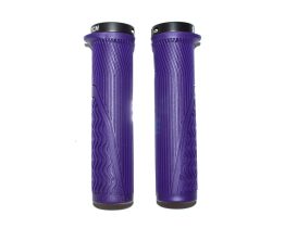 Poignées vélo ville Switch Drift violettes