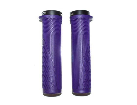 Poignées vélo ville Switch Drift violettes