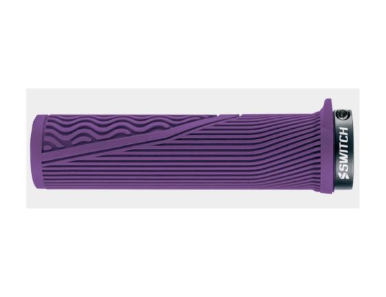 Poignées vélo ville Switch Drift violettes