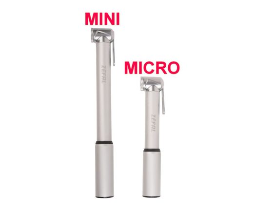 Pompe à main Zefal Road Mini Argent