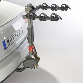 Porte-vélos 3 vélos sur boule d'attelage Mottez Hercule 3