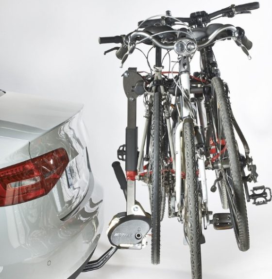 Porte-vélos 3 vélos sur boule d'attelage Mottez Hercule 3