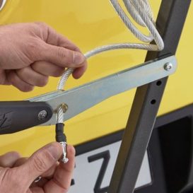 Porte-vélos 2 vélos sur boule d'attelage Mottez Jupiter 2