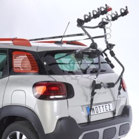 Porte-vélos 3 vélos fixation barre de toit Mottez SHIVA