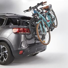 Porte-vélos 2 vélos fixation hayon Mottez SHIVA 2 élec