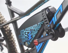 Porte-vélos 2 vélos fixation hayon Mottez SHIVA 2 élec