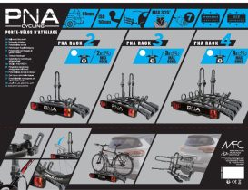 Porte-vélos 2 vélos plateforme PNA Rack 2 - fixation boule dattelage