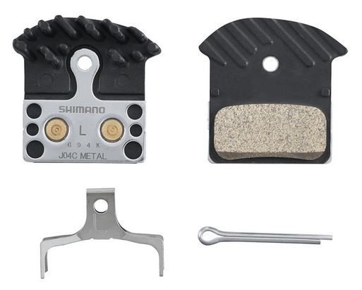 Plaquettes de frein Shimano Metal J04C