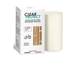 Protection de cadre Clearprotect VTT électrique transparente brillante