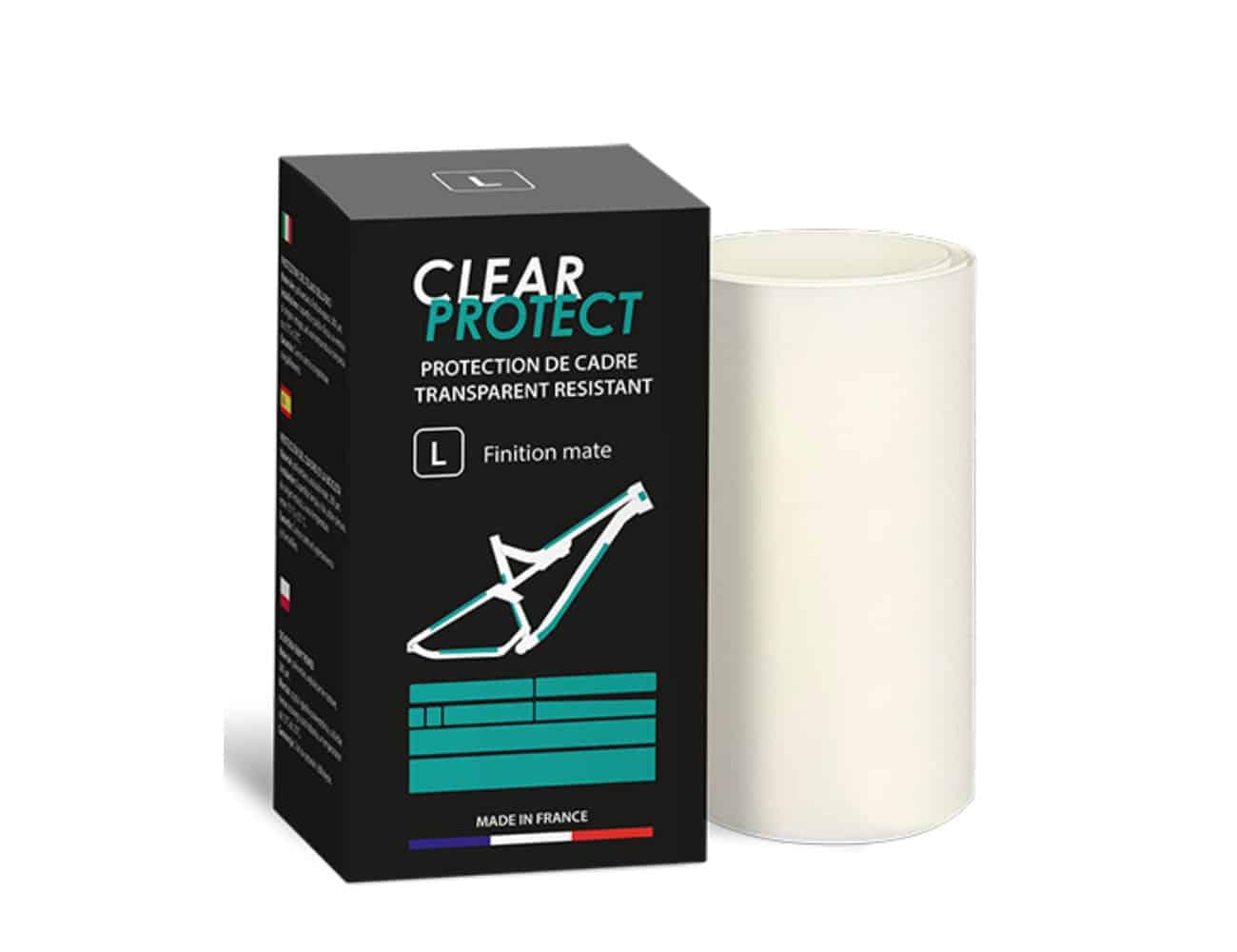 Protection de cadre Clearprotect L transparente mate