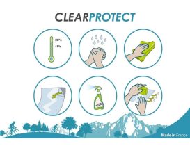 Protection de cadre Clearprotect M transparente brillante