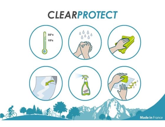 Protection de cadre Clearprotect M transparente brillante