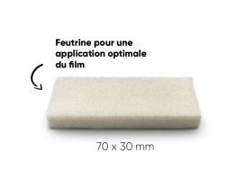 Protection de cadre Clearprotect XXL transparente brillante