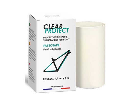 Film de protection de cadre Clearprotect Fastotape 3 m × 7,5 cm brillant