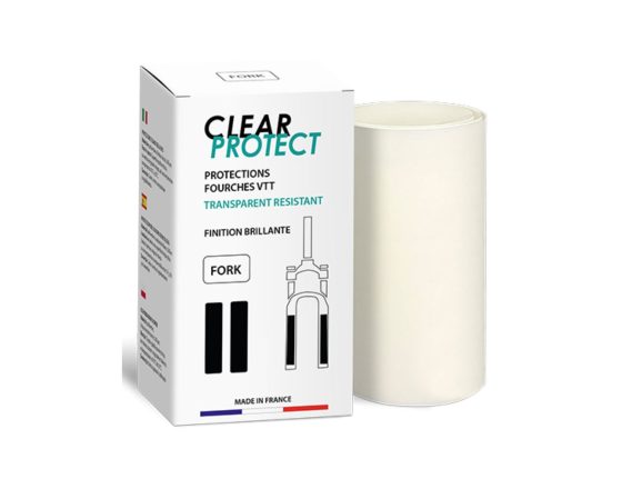 Protection de fourche Clearprotect transparente brillante