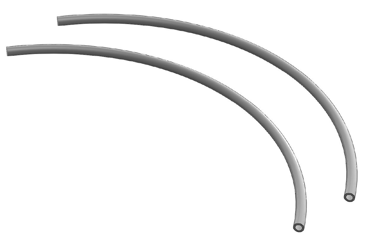 2 Raccords 10Cm Pour Seringue