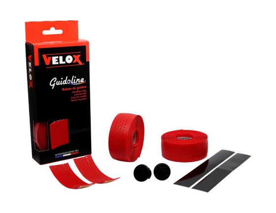 Rubans de cintre Velox Soft Grip rouge