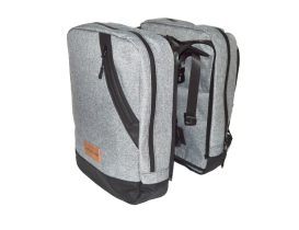 Sacoche arrière double - sac à dos EXS 25 litres
