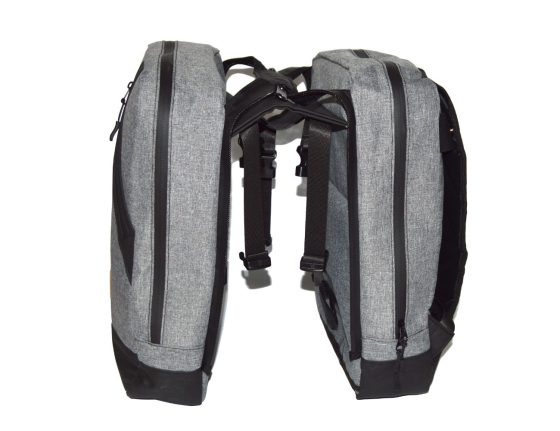 Sacoche arrière double - sac à dos EXS 25 litres