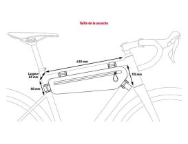 Sacoche de cadre ZEFAL Z ADVENTURE C3 - 3,3L
