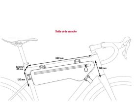 Sacoche de cadre ZEFAL Z ADVENTURE C4 - 4,3L