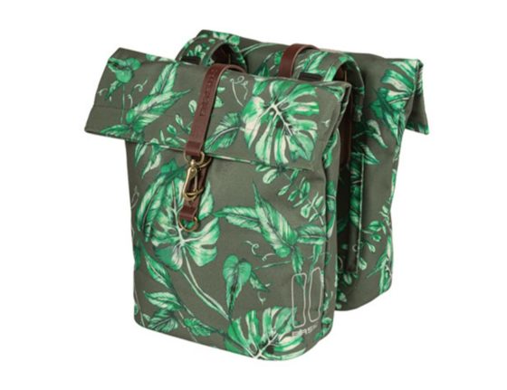 Sacoche arrière double Basil EVERGREEN