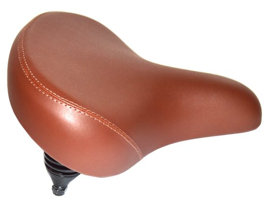 Selle de vélo DDK City Cruiser+ marron
