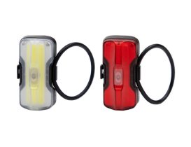 Set d'éclairages avant et arrière Zefal Vision F20 et R20 - 20 lumens