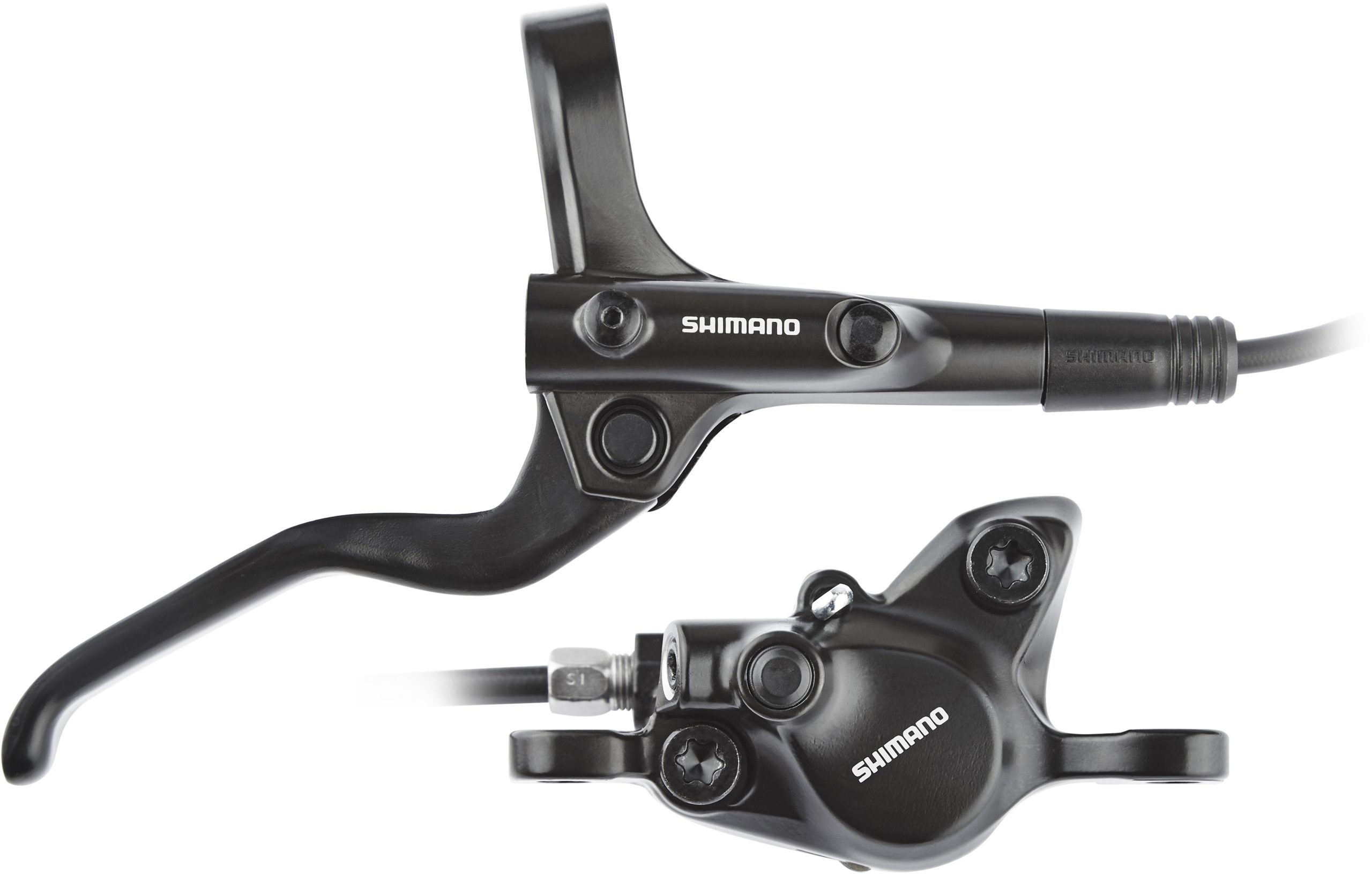 Kit frein à disque hydrauliques arrière Shimano BL-MT201 + BR-MT200