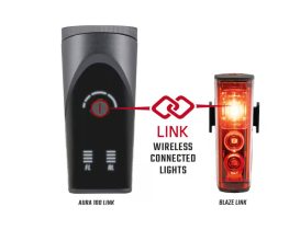 Kit éclairage vélo SIGMA AURA 100 LINK / BLAZE LINK