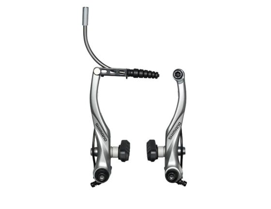 Frein avant V-brakes vélo trekking Shimano Alivio BR-T400 argent