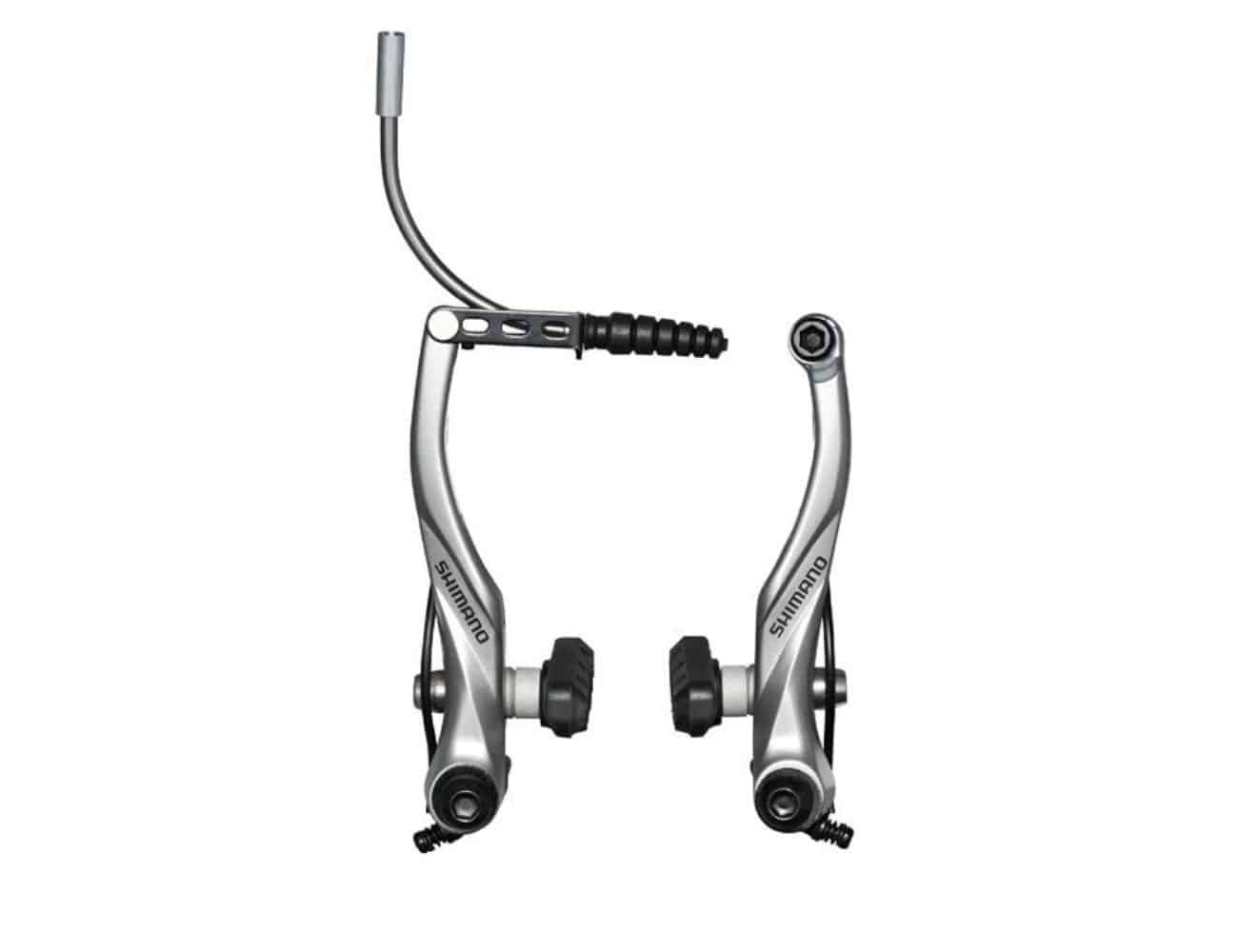 Frein avant V-brakes vélo trekking Shimano Alivio BR-T400 argent