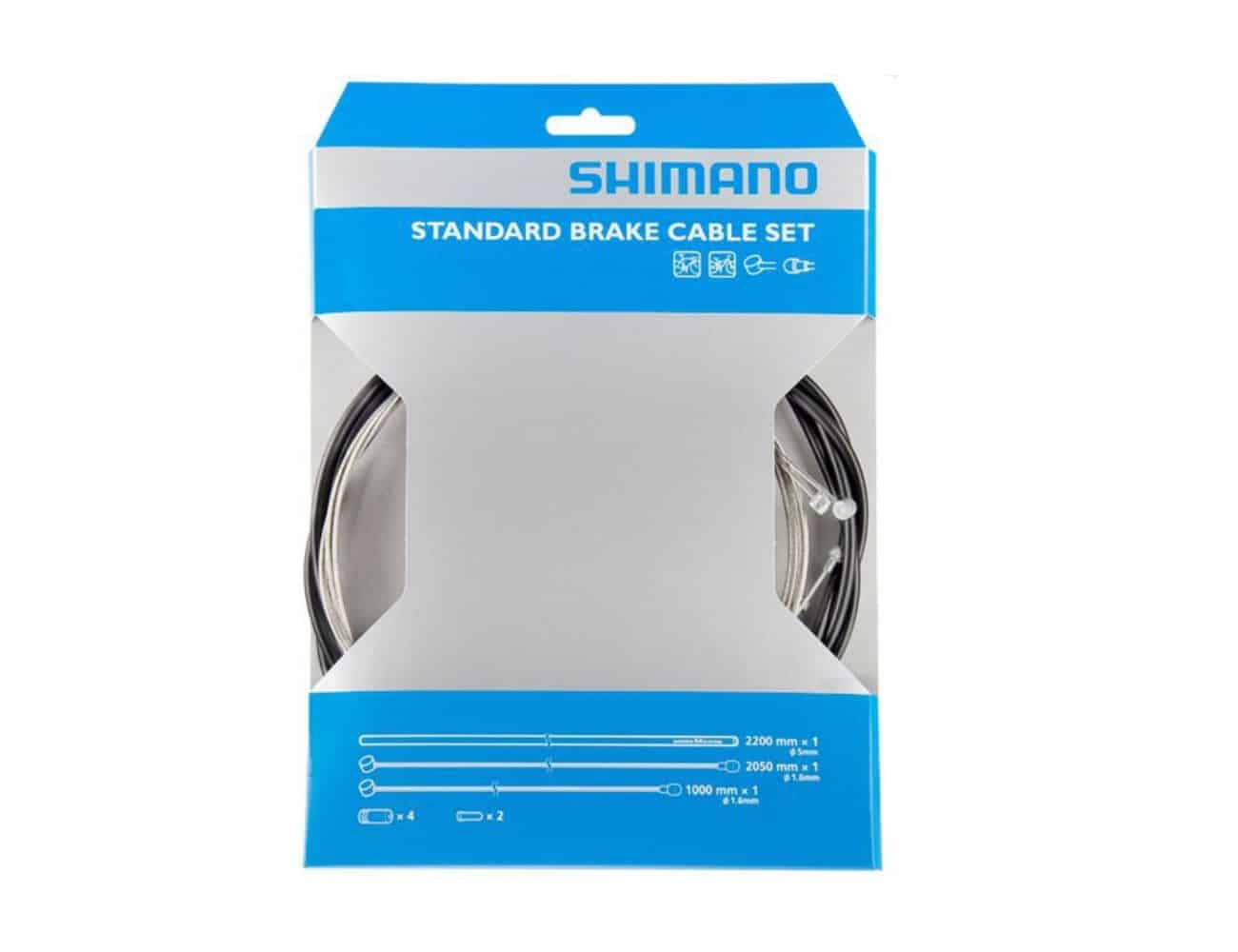 Kit câbles et gaines de freins Route/VTT Shimano