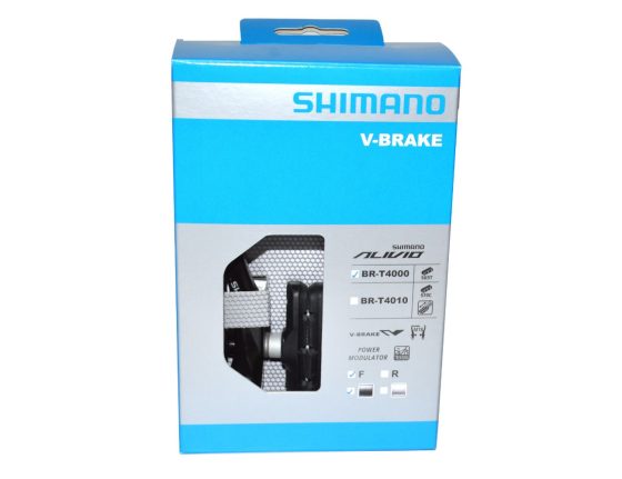 Frein avant V-brakes vélo trekking Shimano Alivio BR-T400 noir