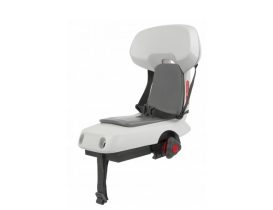 Siège vélo enfant Polisport Guppy Junior - 6 à 10 ans Fixation Porte-bagages