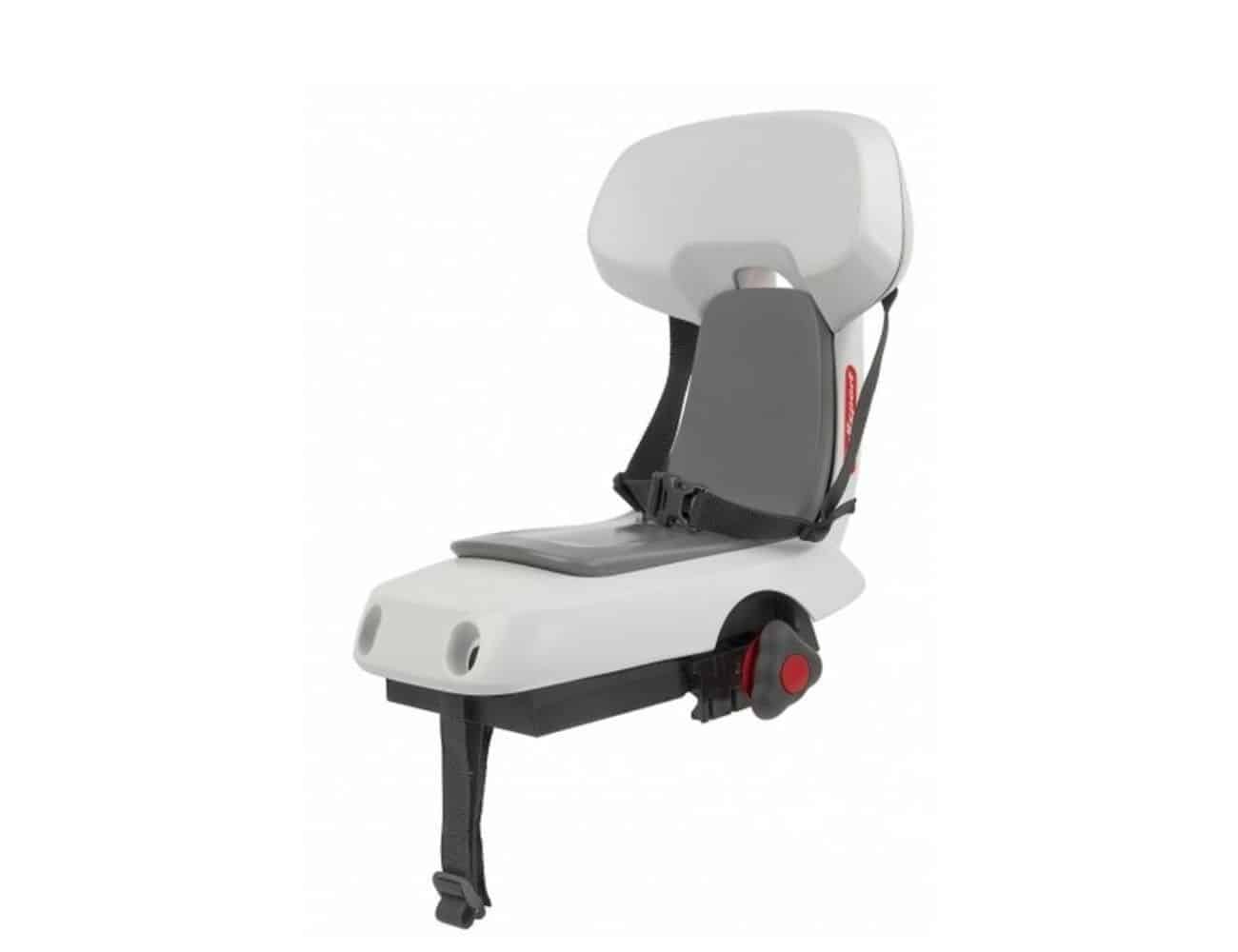 Siège vélo enfant Polisport Guppy Junior - 6 à 10 ans Fixation Porte-bagages