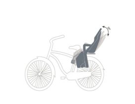 Porte-bébé Polisport GUPPY Maxi RS+ inclinable fixation cadre