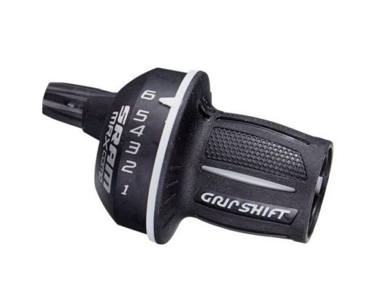 Manette de vitesse tournante droite SRAM Gripshift MRX 6 vitesses