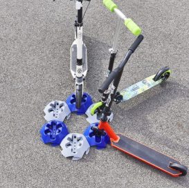 Support trottinette au sol Mottez