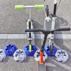 Support trottinette au sol Mottez