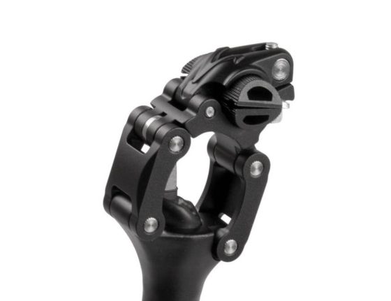 Tige de selle suspendue M-Wave Fourspring Vario Ø 31,6mm - suspension souple