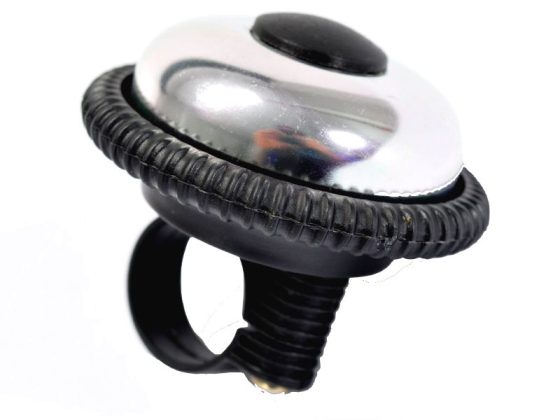 Sonnette Alu  Et Plast. Noir